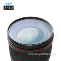 30-105mm Slim tahan air 16 lapisan Filter UV multi-lapis